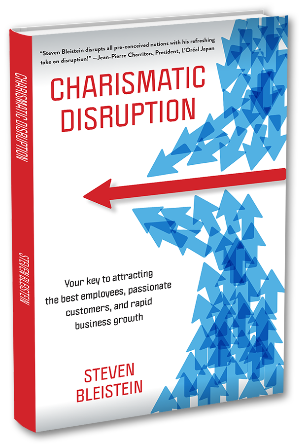 steve bleistein author charismatic disruption 3D cover