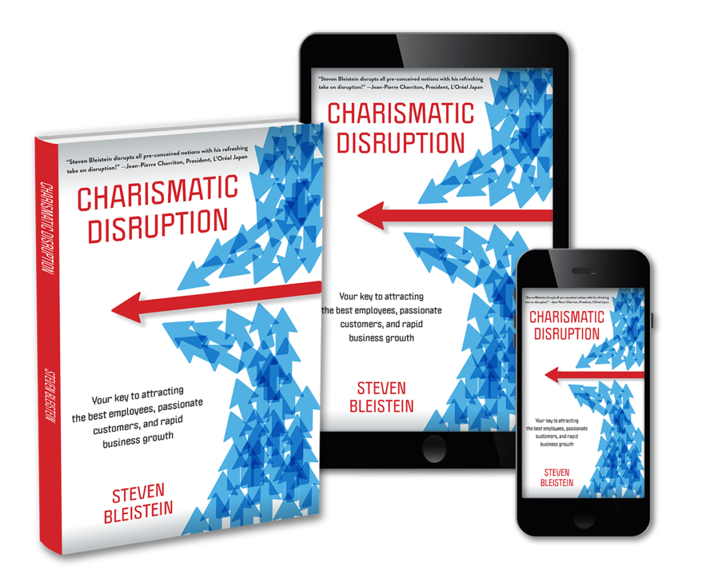 steve bleistein author charismatic disruption 3D three